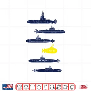 Design Funny Submarine Humor Design for Submariner and Veterans Shirt