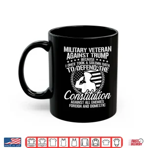 Mug Military Veterans Against Trump USA Election Shirt