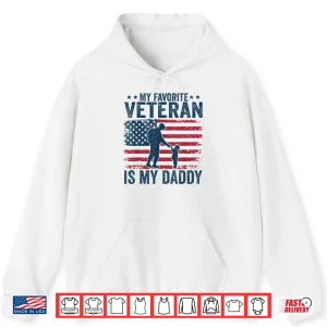 Hoodie Parent Veterans Day My Favorite Veteran Is My Parent Shirt