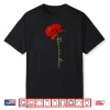 Patriotic Red Poppy Flowers Design Veterans And Memorial Day Shirt