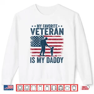 Sweatshirt Parent Veterans Day My Favorite Veteran Is My Parent Shirt 1