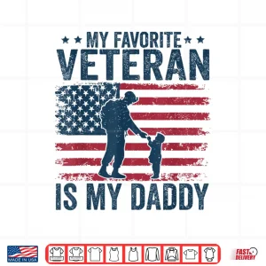 Design Parent Veterans Day My Favorite Veteran Is My Parent Shirt 1