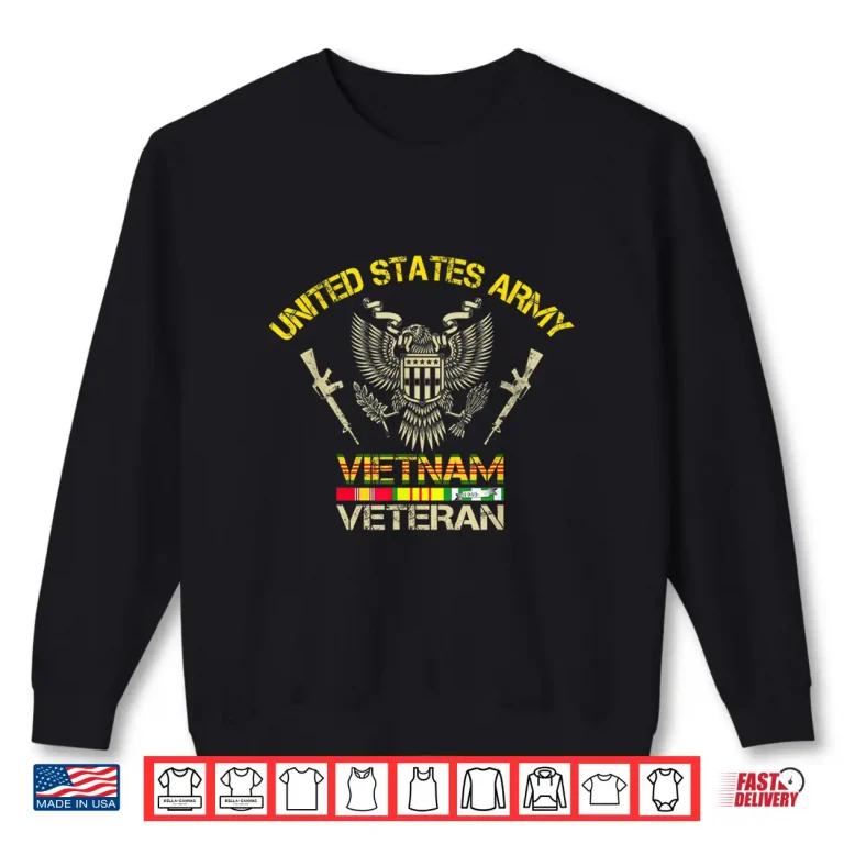 Sweatshirt US Army Vietnam Veteran Vietnam War Veterans Day Shirt