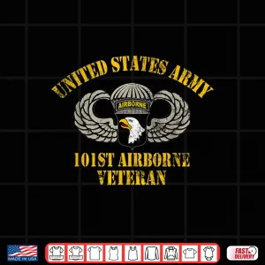 Design US Army 101st Airborne Division Veteran Gift Parent Grandparent Shirt 1