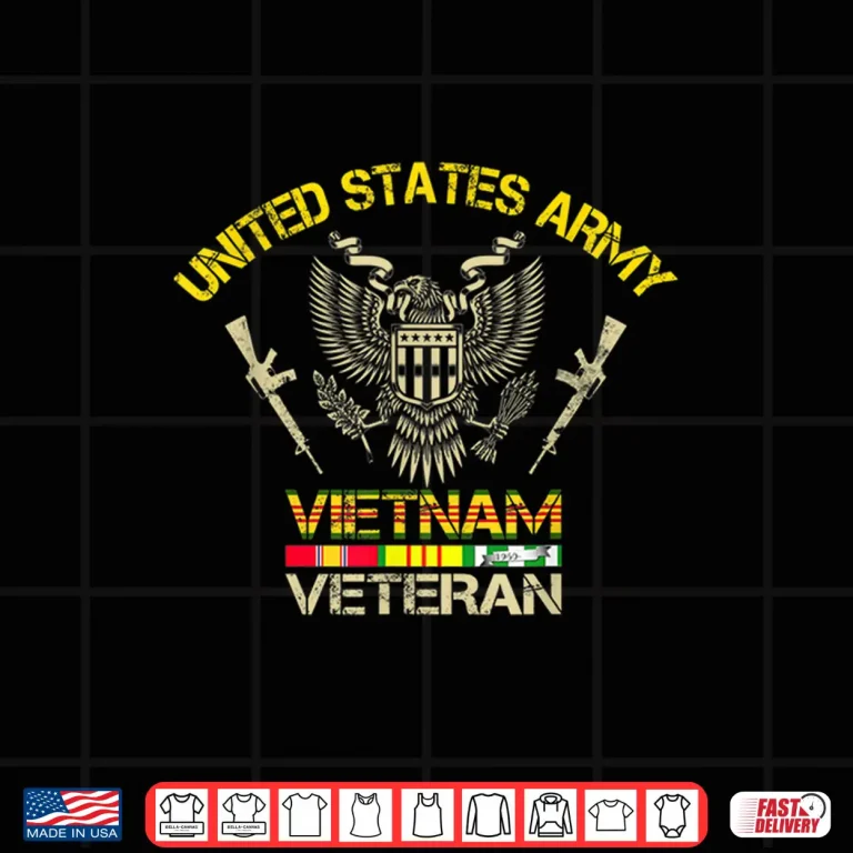 Design US Army Vietnam Veteran Vietnam War Veterans Day Shirt 1