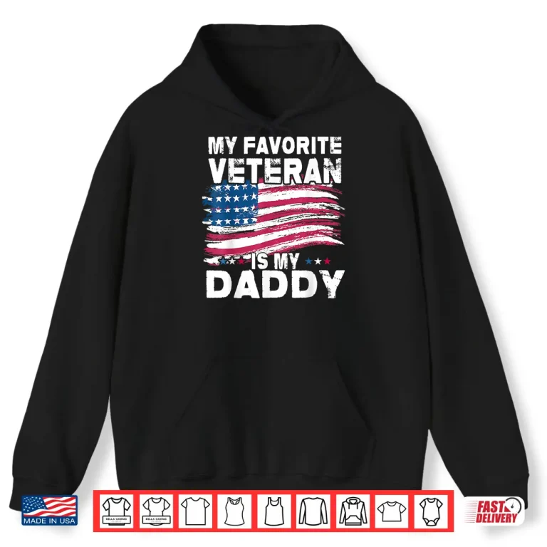 Hoodie Veteran Parent Favorite Veteran Is My Parent Proud Child Shirt
