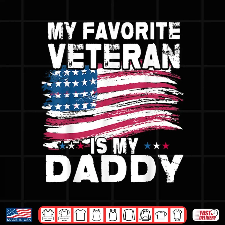 Design Veteran Parent Favorite Veteran Is My Parent Proud Child Shirt