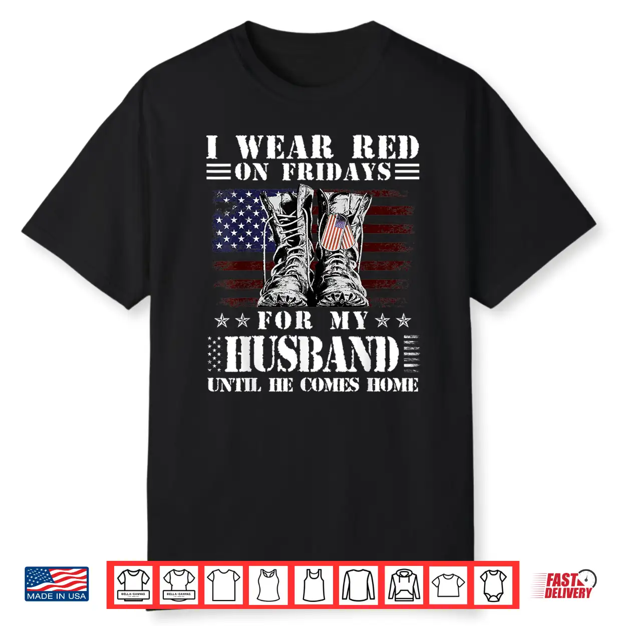 I Wear Red On Fridays For My Spouse Until They Come Home Shirt I Wear Red On Fridays For My Spouse Until They Come Home Shirt