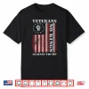 Military Veterans Against Trump Us Flag No Kings Protest Shirt