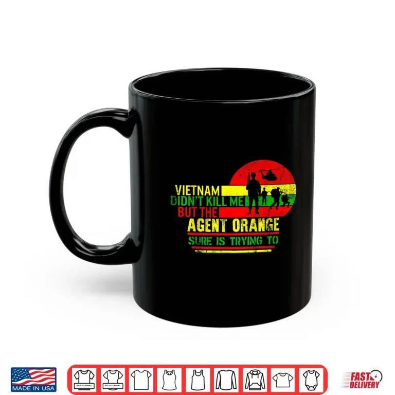 Mug Vietnam Veterans Day Orange Agent Victims Retired Soldiers Shirt 1