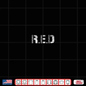 Design RED Friday US Military Veteran Shirt