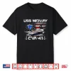 Uss Midway Cva 41 Aircraft Carrier Flag Veterans Day Patriot Shirt
