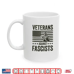 Mug Veterans Against Fascists Vintage Patriotic Soldier US Army Shirt