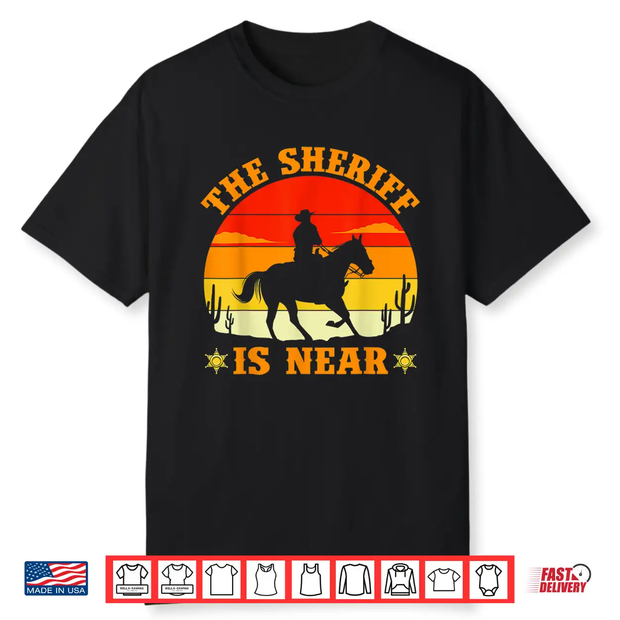 Cowboy Sheriff Pistols Sheriff Star Western Shirt Cowboy Sheriff Pistols Sheriff Star Western Shirt
