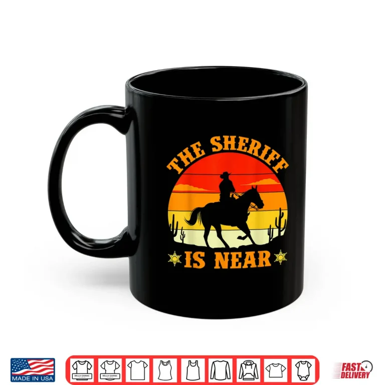 Mug Cowboy Sheriff Pistols Sheriff Star Western Shirt