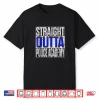 Police Officer Academy Graduation Gift Tshirt Straight Outta