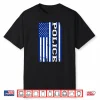Police Officer Usa American Flag Shirt