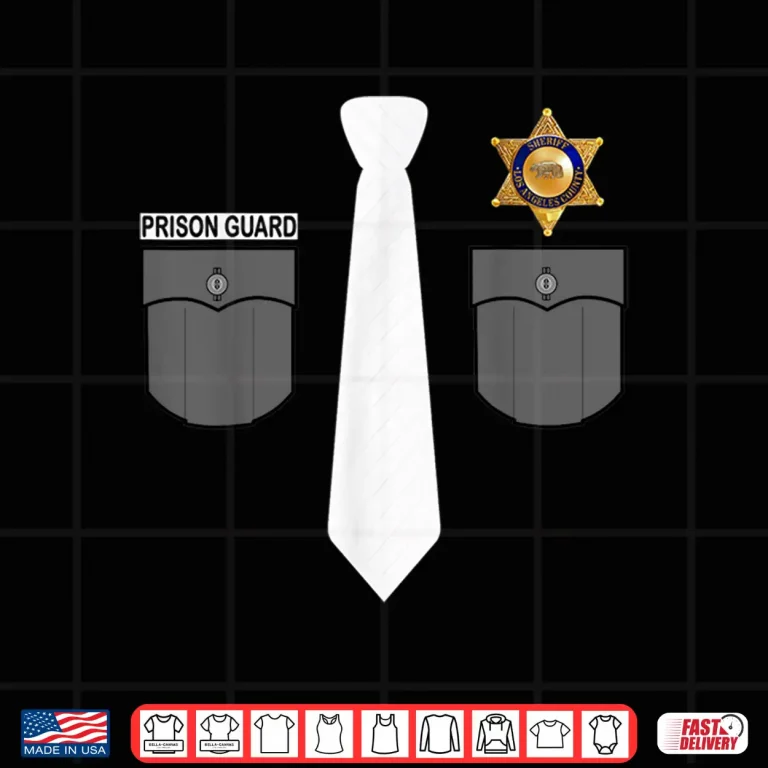Design Prison Guard Police Officer Sheriff Funny Costume Gift Shirt