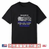 Reserve Police Officer Thin Blue Line Shirt