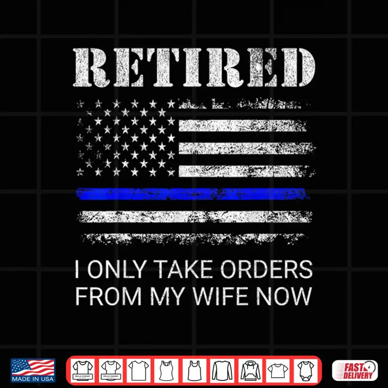 Design Retired Police Officer Cop Funny Shirt