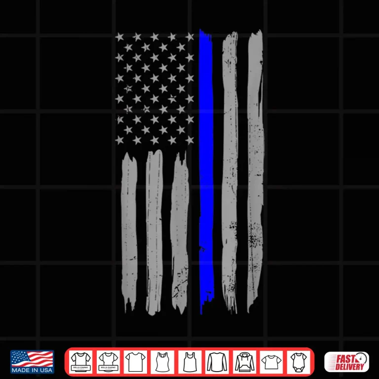 Vintage Thin Blue Line Shirt Police Support Usa Flag Shirt 4 Design Vintage Thin Blue Line Shirt Police Support Usa Flag Shirt