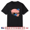 Pig Cop T Shirt Funny Police Officer Doughnut Shirt Gift