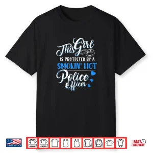 Smokin Hot Police Officer Funny Police Partner Gift Shirt