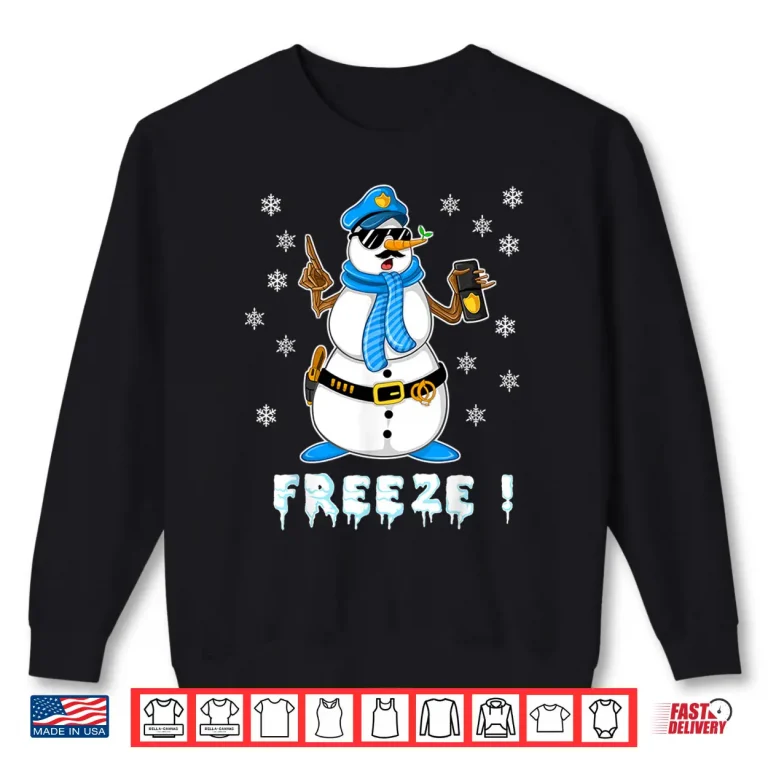 Sweatshirt Cool Police Officer Design Cop Police Shirt