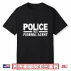 Federal Agent Police Officer Usa Flag Uniform Costume Shirt