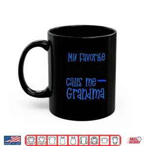 Mug Police Family Gift My Favorite Officer Calls Me Grandparent Shirt