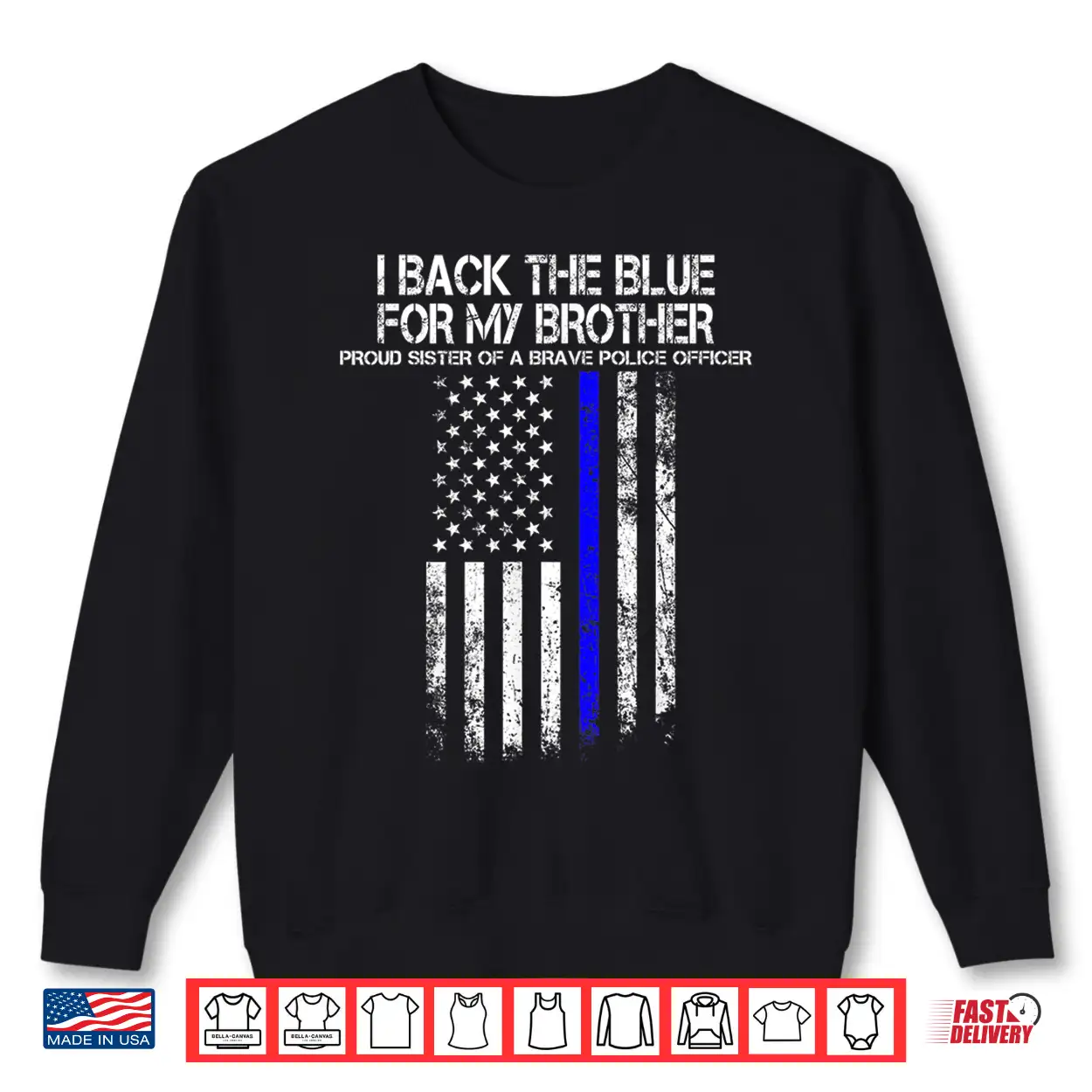 Police Shirt Proud Sibling Of A Brave Police Officer Shirt Police Shirt Proud Sibling Of A Brave Police Officer Shirt
