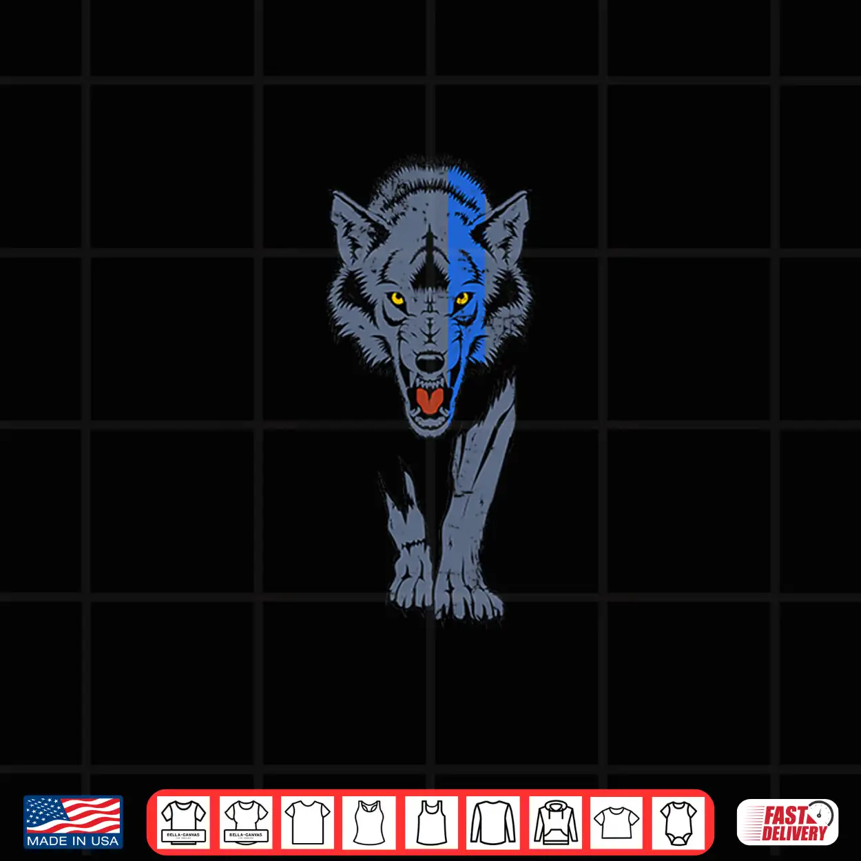 Police Thin Blue Line Wolf Law Enforcement Sheepdog Premium Shirt Police Thin Blue Line Wolf Law Enforcement Sheepdog Premium Shirt