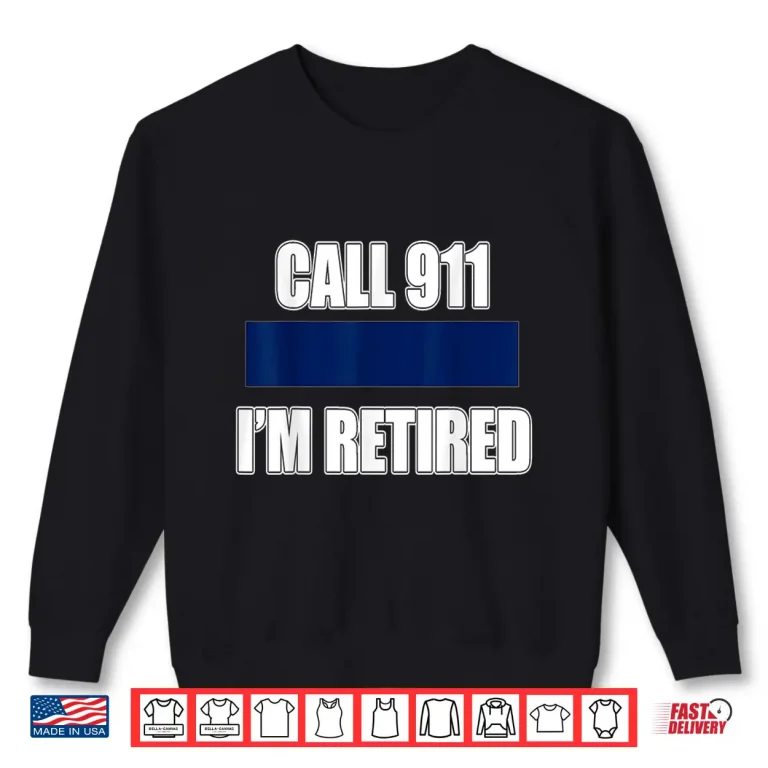 Sweatshirt Retired Police Officer Shirt Retirement Gift Shirt Cop