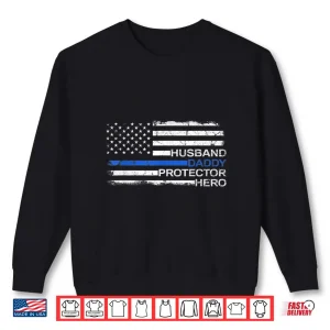 Sweatshirt Spouse Parent Protector Hero Police Officer Parent Shirt