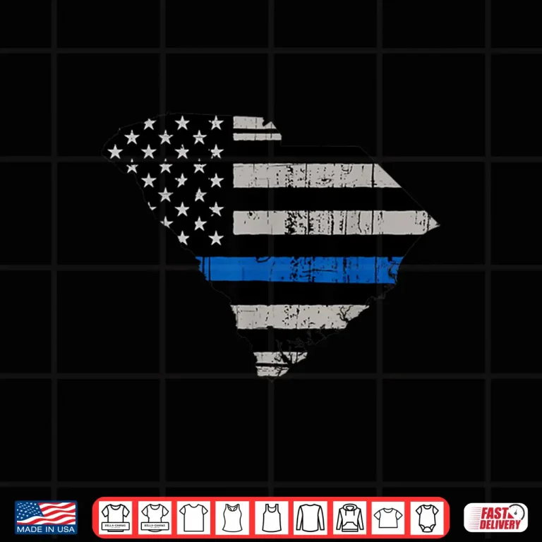 Design Support Law Enforcement Shirt South Carolina Police Officer Shirt
