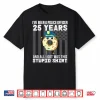 25 Year Police Officer Anniversary 25 Years Of Service Shirt