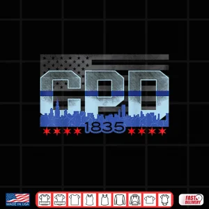 Design Chicago Police Officer Vintage CPD Shirt