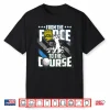 Funny Retired Police Officer Golf Retirement Gift Shirt