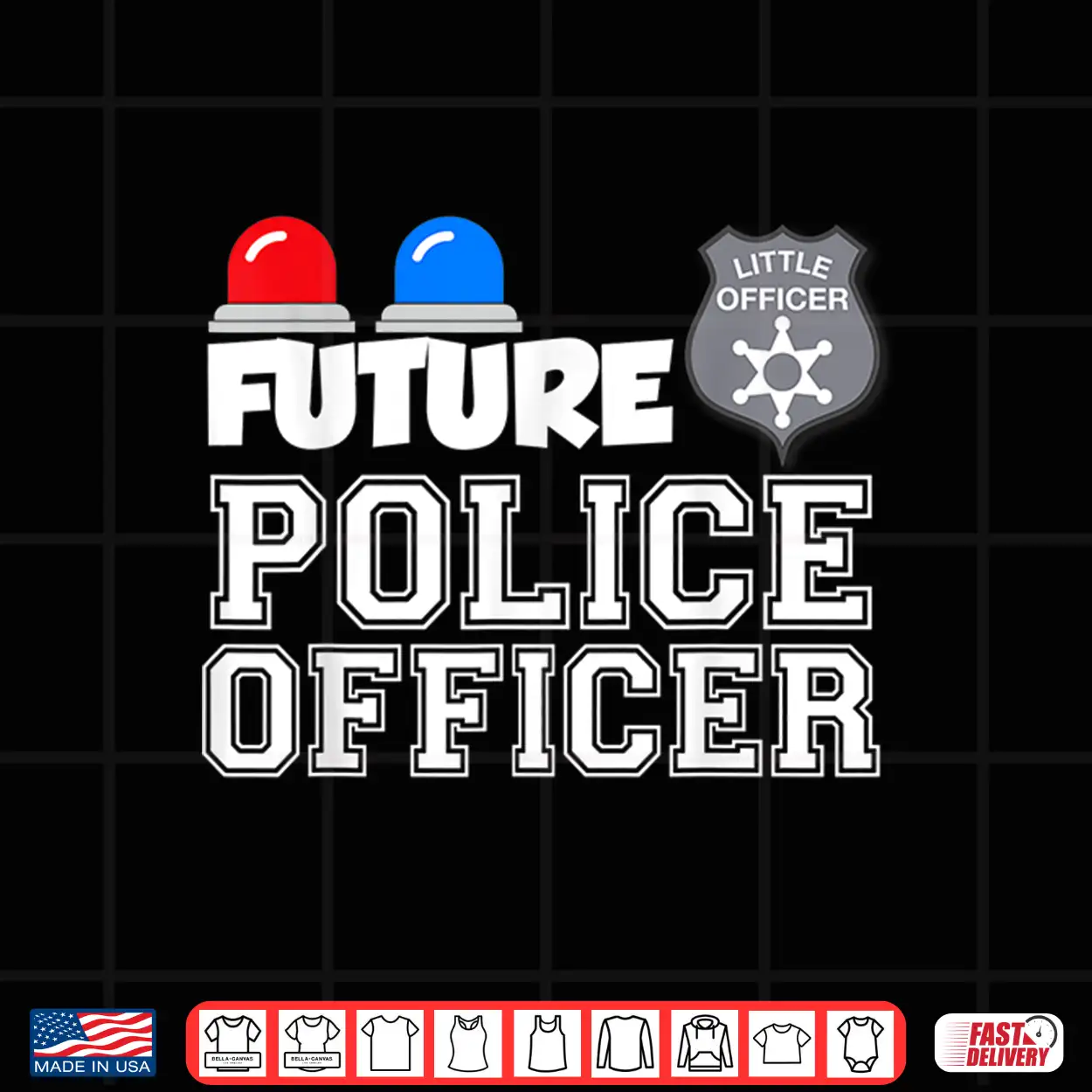 Future Police Officer Gift Shirt Future Police Officer Gift Shirt