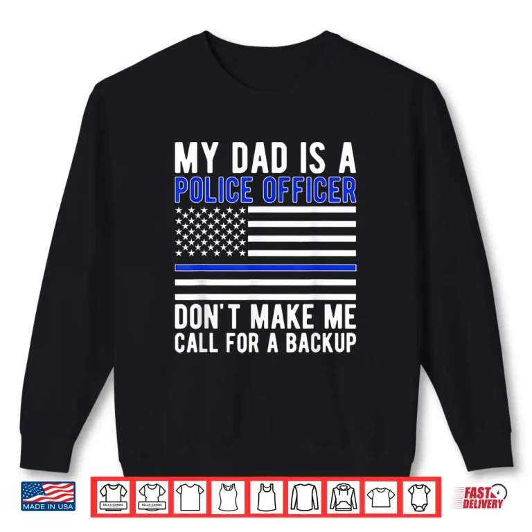 Sweatshirt Police Officer Child Funny Police Child Shirt