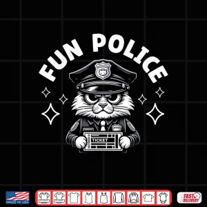 Design Fun Police Design Funny Gift for Law Enforcement Officer Cop Shirt