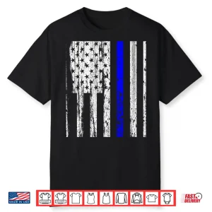 K 9 Police Officer Usa Flag Shirt Leo Cops Law Enforcement