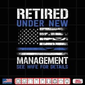 Design Humorous Retired Police Officer Law Enforcement Retirement Shirt