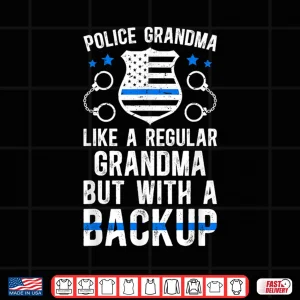 Design Police Grandparent Proud Grandparent of a Police Officer Shirt