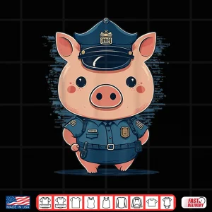 Police Officer Pig Cop On Police Pig Shirt 3 Design Police Officer Pig Cop on Police Pig Shirt