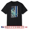 Police T Rex Dinosaur Back The Blue Law Enforcement Shirt