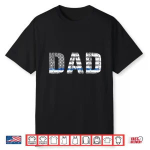 Thin Blue Line Police Parent Police Officer Supporter Parent Shirt