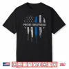 Thin Blue Line Police T Shirt Police Officer Partner Gift