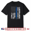 Usa Flag Police Support Patriotic Law Enforcement Officer Shirt