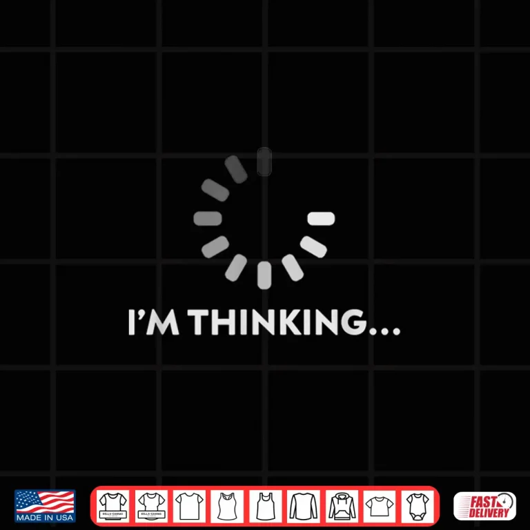 Design Loading Thinking Pc It Nerd Wait Think Pc Computer Nerd Gift Shirt